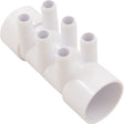 Manifold, CMP, 2"s x 2"s x (6) 3/4"b, Flow Thru : 21024 - 000 - 100 - Custom Molded Products -  - All Pool Parts