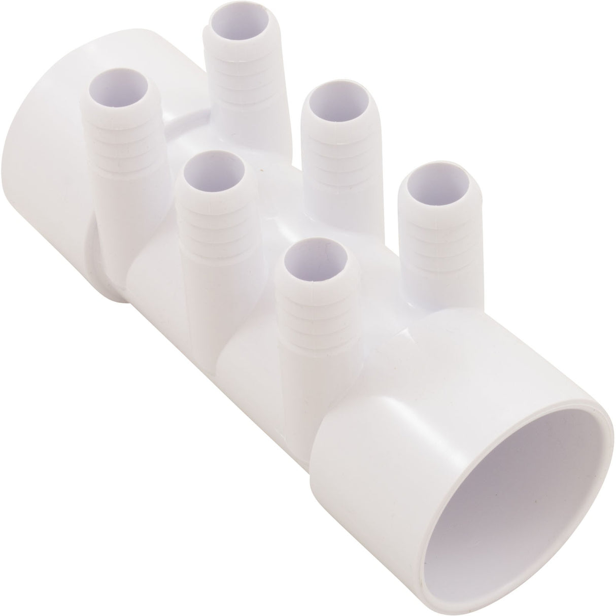 Manifold, CMP, 2"s x 2"s x (6) 3/4"b, Flow Thru : 21024 - 000 - 100 - Custom Molded Products -  - All Pool Parts