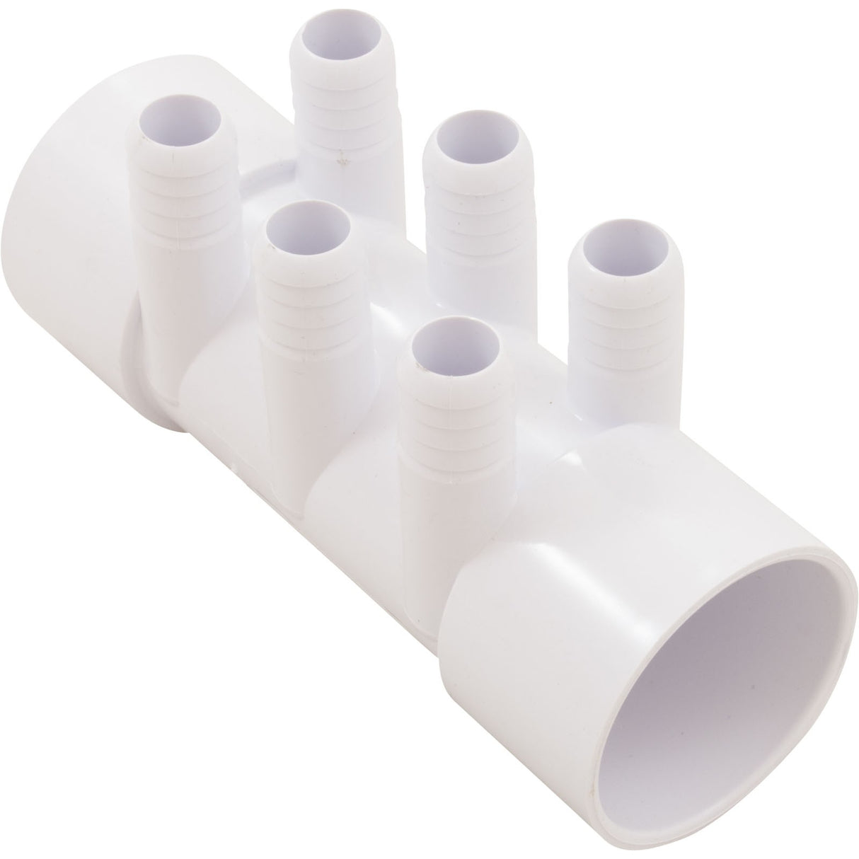 Manifold, CMP, 2"s x 2"s x (6) 3/4"b, Flow Thru : 21024 - 000 - 100 - Custom Molded Products -  - All Pool Parts