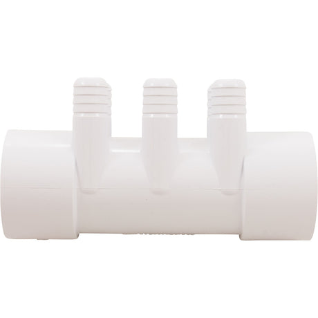 Manifold, CMP, 2"s x 2"s x (6) 3/4"b, Flow Thru : 21024 - 000 - 100 - Custom Molded Products -  - All Pool Parts
