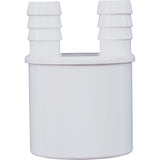 Barb Manifold, CMP, 1"Spigot x 3/8"Barb, 2 Port : 21033 - 000 - 000 - Custom Molded Products -  - All Pool Parts