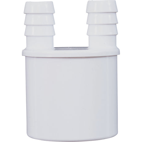 Barb Manifold, CMP, 1"Spigot x 3/8"Barb, 2 Port : 21033 - 000 - 000 - Custom Molded Products -  - All Pool Parts