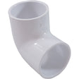 90 Elbow, Dura, 2 - 1/2" Slip x 2 - 1/2" Slip : 406 - 025 - Dura - 49081140960 - All Pool Parts