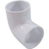 90 Elbow, Dura, 2 - 1/2" Slip x 2 - 1/2" Slip : 406 - 025 - Dura - 49081140960 - All Pool Parts
