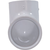 90 Elbow, Dura, 2 - 1/2" Slip x 2 - 1/2" Slip : 406 - 025 - Dura - 49081140960 - All Pool Parts
