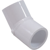 45 Elbow, Dura, 3/4" Slip x 3/4" Slip : 417 - 007 - Dura - 49081140243 - All Pool Parts