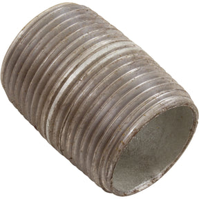 Nipple, Galvanized, 3/4" Male Pipe Thread x Close : ZNG04CL - Matco Norca, Inc -  - All Pool Parts