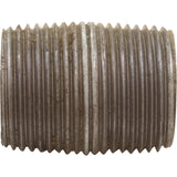 Nipple, Galvanized, 3/4" Male Pipe Thread x Close : ZNG04CL - Matco Norca, Inc -  - All Pool Parts