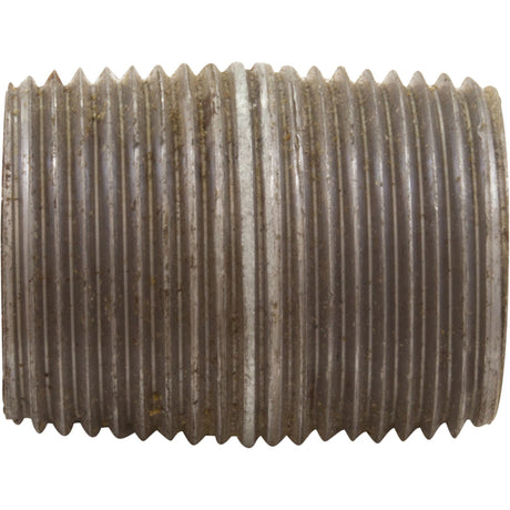 Nipple, Galvanized, 3/4" Male Pipe Thread x Close : ZNG04CL - Matco Norca, Inc -  - All Pool Parts