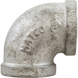 90 Elbow, Galvanized, 3/4" Female Pipe Thread : ZMGL9004 - Matco Norca, Inc -  - All Pool Parts