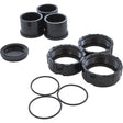 Adapter Unions, Zodiac Jandy CL/CV/CJ/CS/DEV, 2"s, w/cap, qty 3 : R0461800 - Jandy/Laars/Zodiac - 052337023771 - All Pool Parts