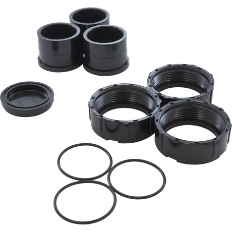 Adapter Unions, Zodiac Jandy CL/CV/CJ/CS/DEV, 2"s, w/cap, qty 3 : R0461800 - Jandy/Laars/Zodiac - 052337023771 - All Pool Parts