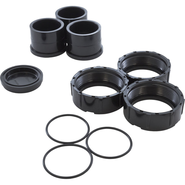 Adapter Unions, Zodiac Jandy CL/CV/CJ/CS/DEV, 2"s, w/cap, qty 3 : R0461800 - Jandy/Laars/Zodiac - 052337023771 - All Pool Parts