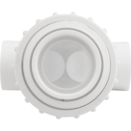 Union, Tee, Syllent, 1" Slip, with 40mm Adapter, Low Prof : 92641 - Mundial -  - All Pool Parts