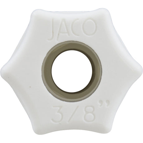 Compression Fitting, Generic, 1/4"mpt x 3/8" Tube, Plastic : - Generic -  - All Pool Parts