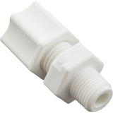 Compression Fitting, Generic, 1/8"mpt x 1/4" Tube, Plastic : - Generic -  - All Pool Parts