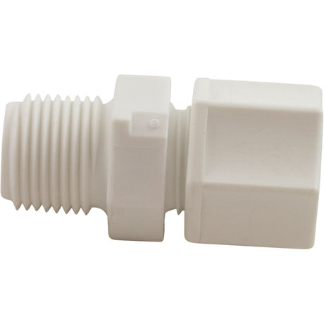 Compression Fitting, Generic, 3/8"mpt x 3/8" Tube, Plastic : - Generic -  - All Pool Parts