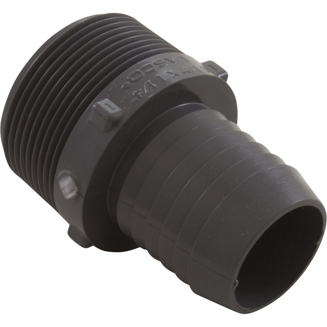 Barb Adapter, Lasco, 1 - 1/2"mpt x 1 - 1/4"b, PVC : 1436212 - Lasco -  - All Pool Parts
