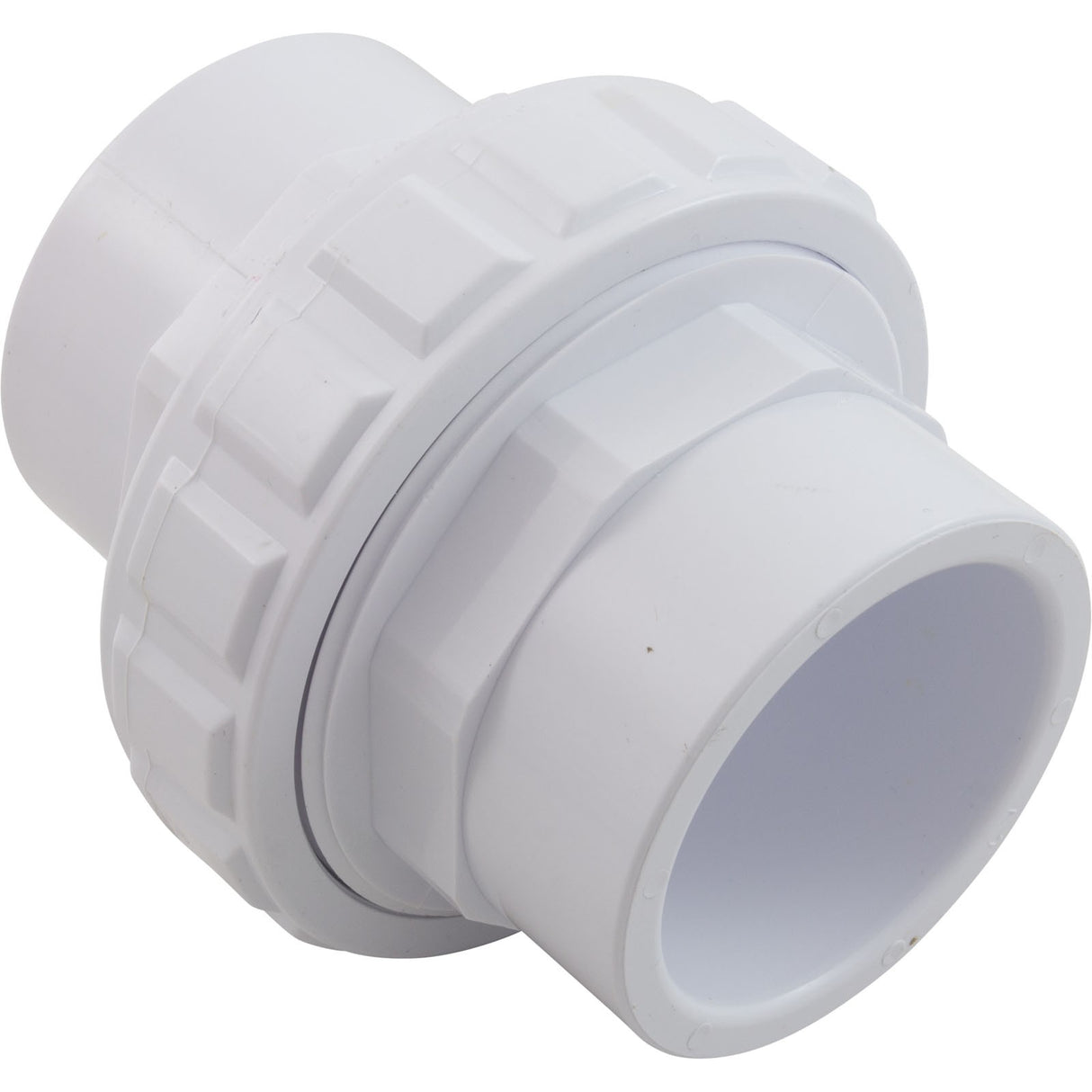 Union, 1 - 1/2" Slip x 2" Spigot, Flush : 21053 - 150 - 000 - Custom Molded Products - 849640026199 - All Pool Parts