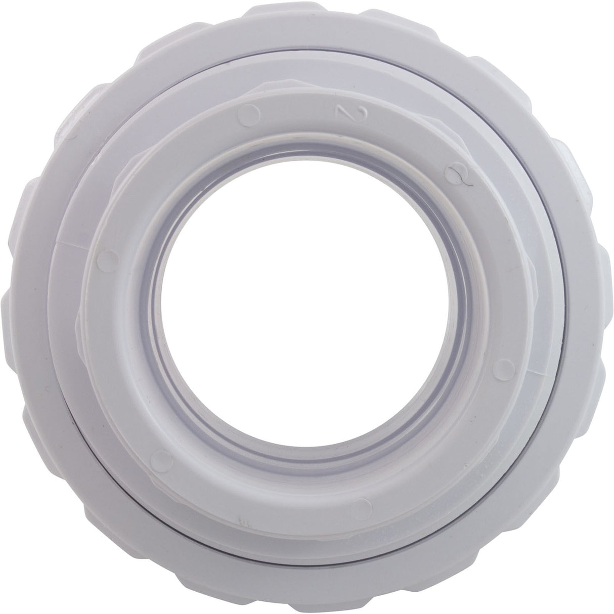 Union, 1 - 1/2" Slip x 2" Spigot, Flush : 21053 - 150 - 000 - Custom Molded Products - 849640026199 - All Pool Parts