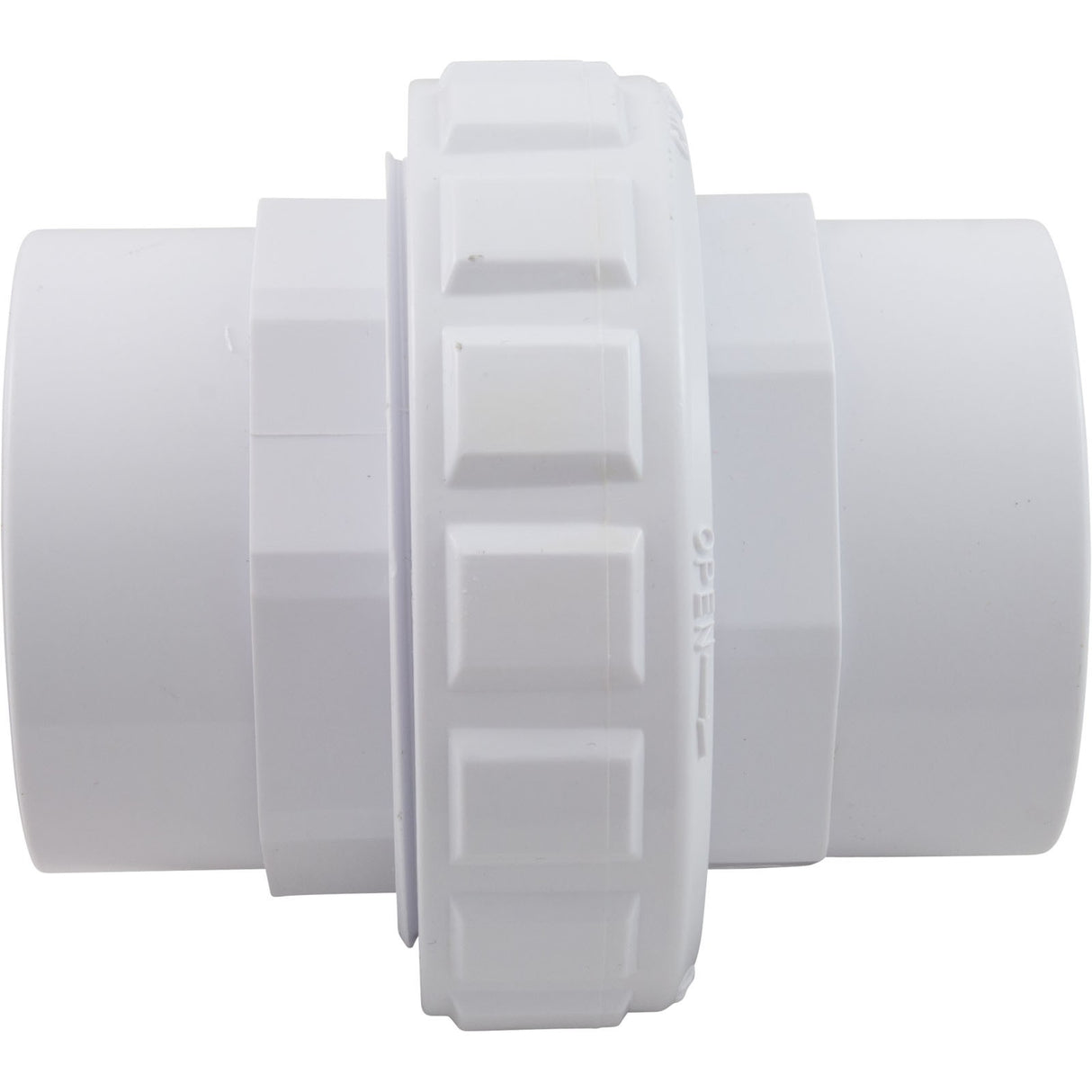 Union, 1 - 1/2" Slip x 2" Spigot, Flush : 21053 - 150 - 000 - Custom Molded Products - 849640026199 - All Pool Parts
