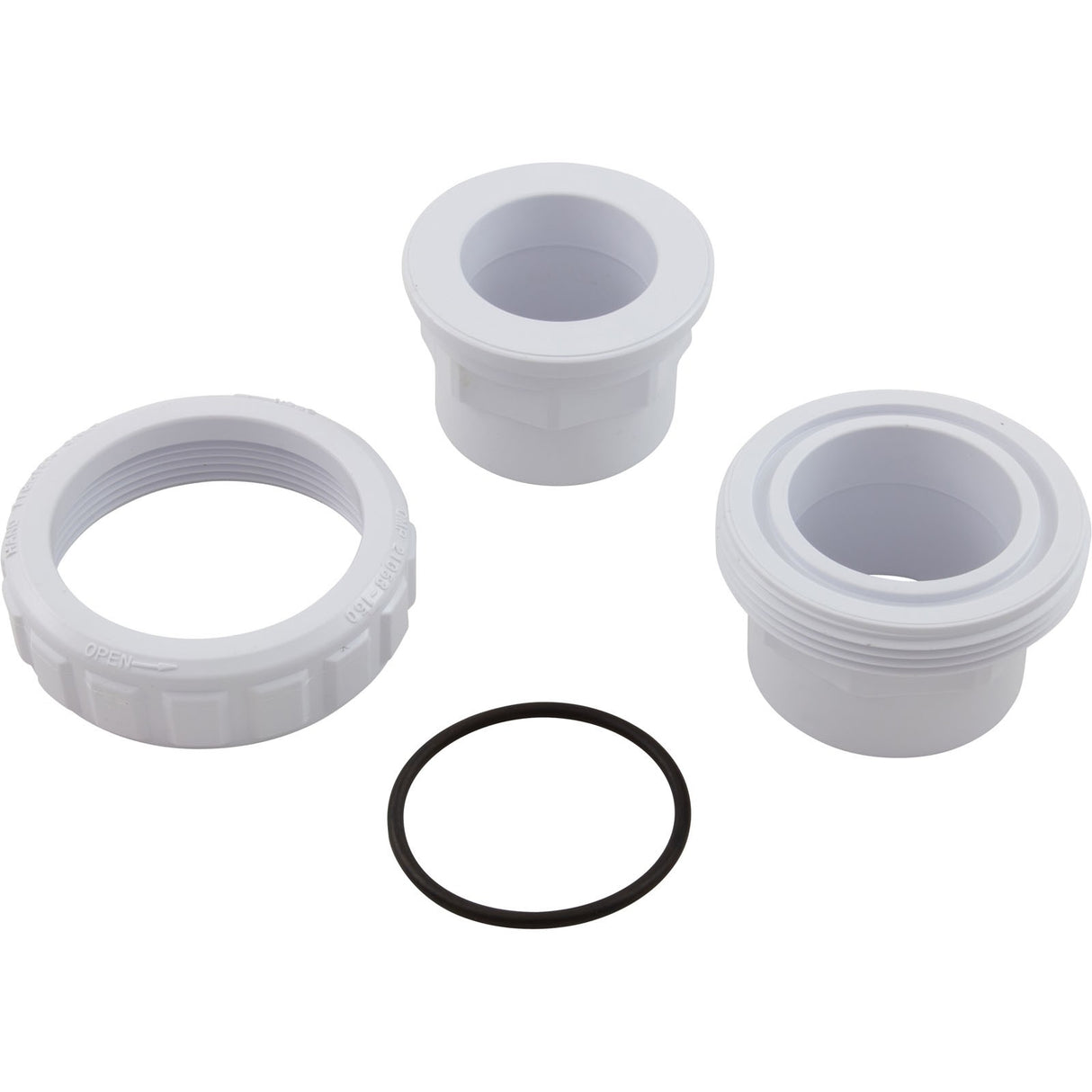 Union, 1 - 1/2" Slip x 2" Spigot, Flush : 21053 - 150 - 000 - Custom Molded Products - 849640026199 - All Pool Parts