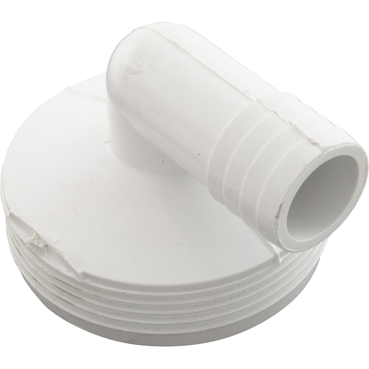 Tailpiece, Heater, 2" Male Buttress Thread x 1" 90 Deg Barb : 42 - 2387 - K - HydroQuip -  - All Pool Parts