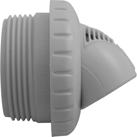 Inlet Fitting, Infusion Venturi, 1 - 1/2"mpt, Lt Gray : VRFTHLG - Infusion Pool Products - 858923003024 - All Pool Parts
