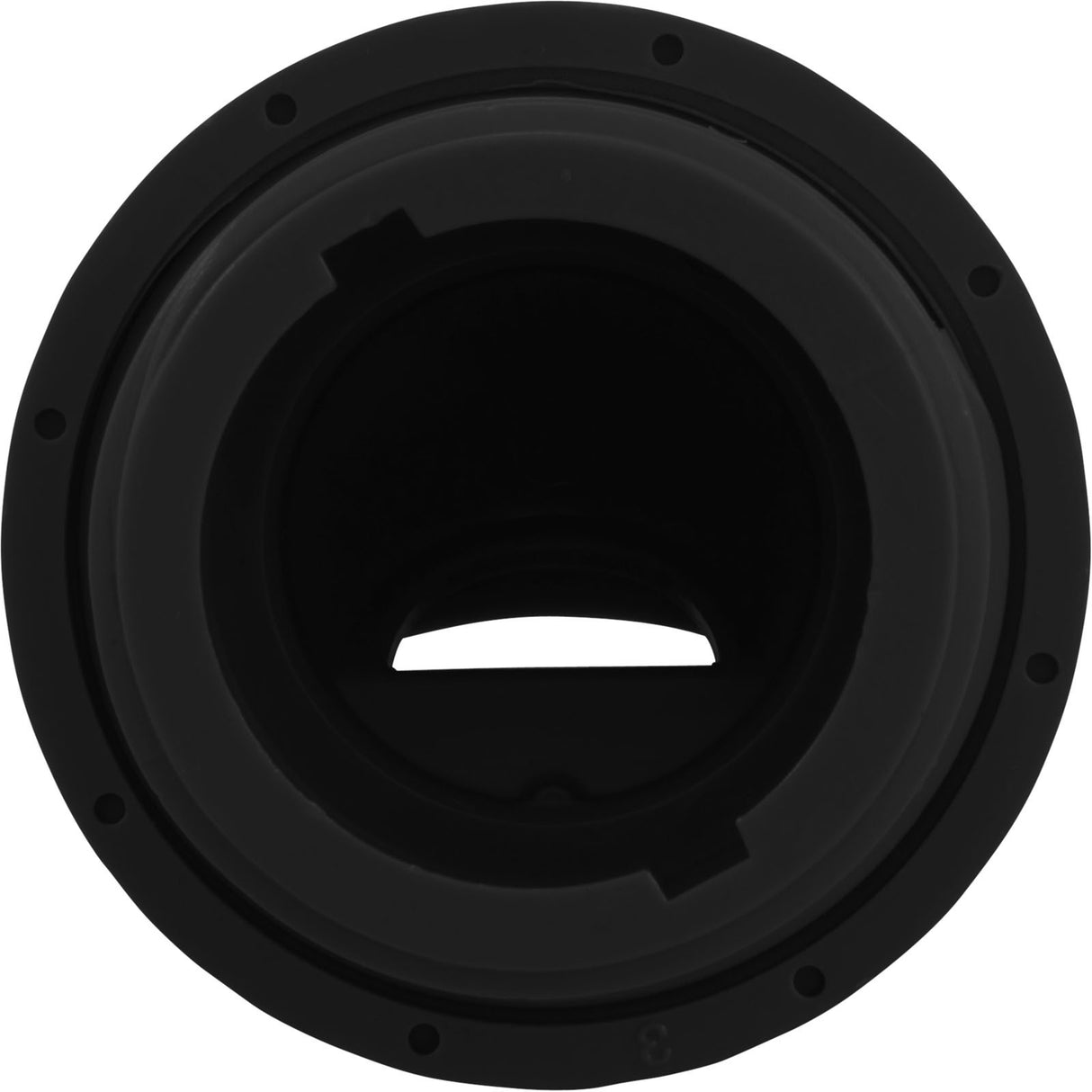 Inlet Fitting, Infusion Venturi, 1 - 1/2"mpt, Black : VRFTHBK - Infusion Pool Products - 858923003017 - All Pool Parts