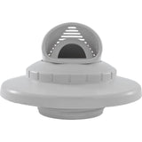 Inlet Fitting, Infusion Venturi, 1 - 1/2"mpt, w/Flange, White : VRFTHFWH - Infusion Pool Products - 858923003154 - All Pool Parts