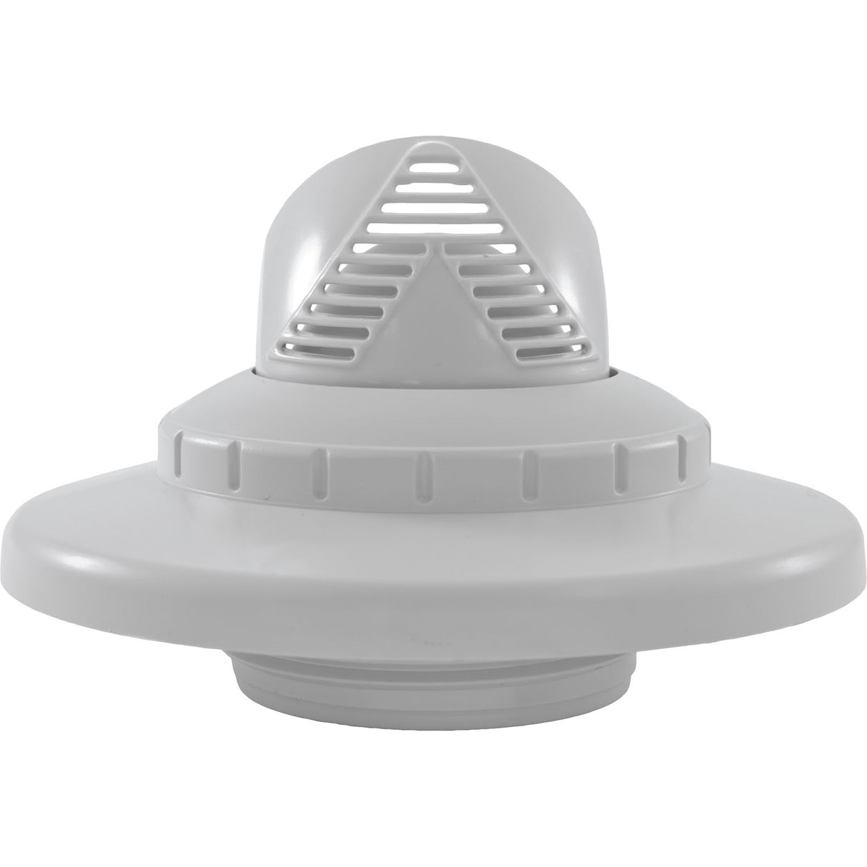 Inlet Fitting, Infusion Venturi, 1 - 1/2"mpt, w/Flange, White : VRFTHFWH - Infusion Pool Products - 858923003154 - All Pool Parts