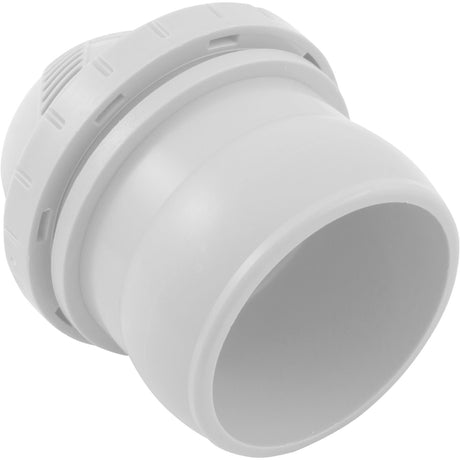 Inlet Fitting, Infusion Venturi, 2" Insider, Glueless, White : VRFSAS2WH - Infusion Pool Products - 858923003369 - All Pool Parts