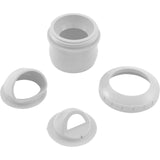 Inlet Fitting, Infusion Venturi, 2" Insider, Glueless, White : VRFSAS2WH - Infusion Pool Products - 858923003369 - All Pool Parts