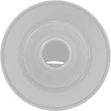 Inlet Fitting, Infusion Vent., 1" Insider Glueless, w/Flg, Wht : VRFSAF1WH - Infusion Pool Products - 858923003291 - All Pool Parts