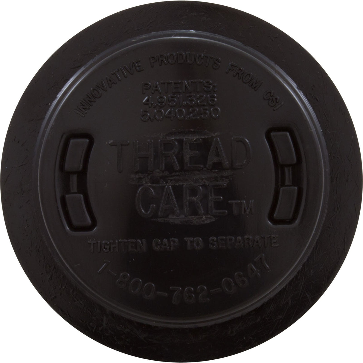 Return Fitting/Inlet, Zodiac ThreadCare, 1.5" and 1", Black : 3 - 3 - 112 - Zodiac - 738919034860 - All Pool Parts