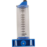 Flow Meter, 3" PVC, Vertical Mount 80 - 300GPM/303 - 1136LPM : 570371V - Rola - Chem/Paradise Industries - 757706000802 - All Pool Parts