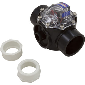Flow Meter/Check Valve, FlowVis, 1 - 1/2”s : FV - C - 15 - H2Flow -  - All Pool Parts