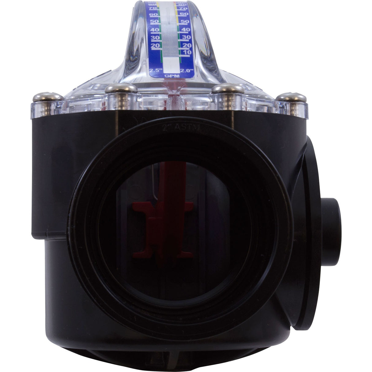 Flow Meter/Check Valve, FlowVis, 1 - 1/2”s : FV - C - 15 - H2Flow -  - All Pool Parts