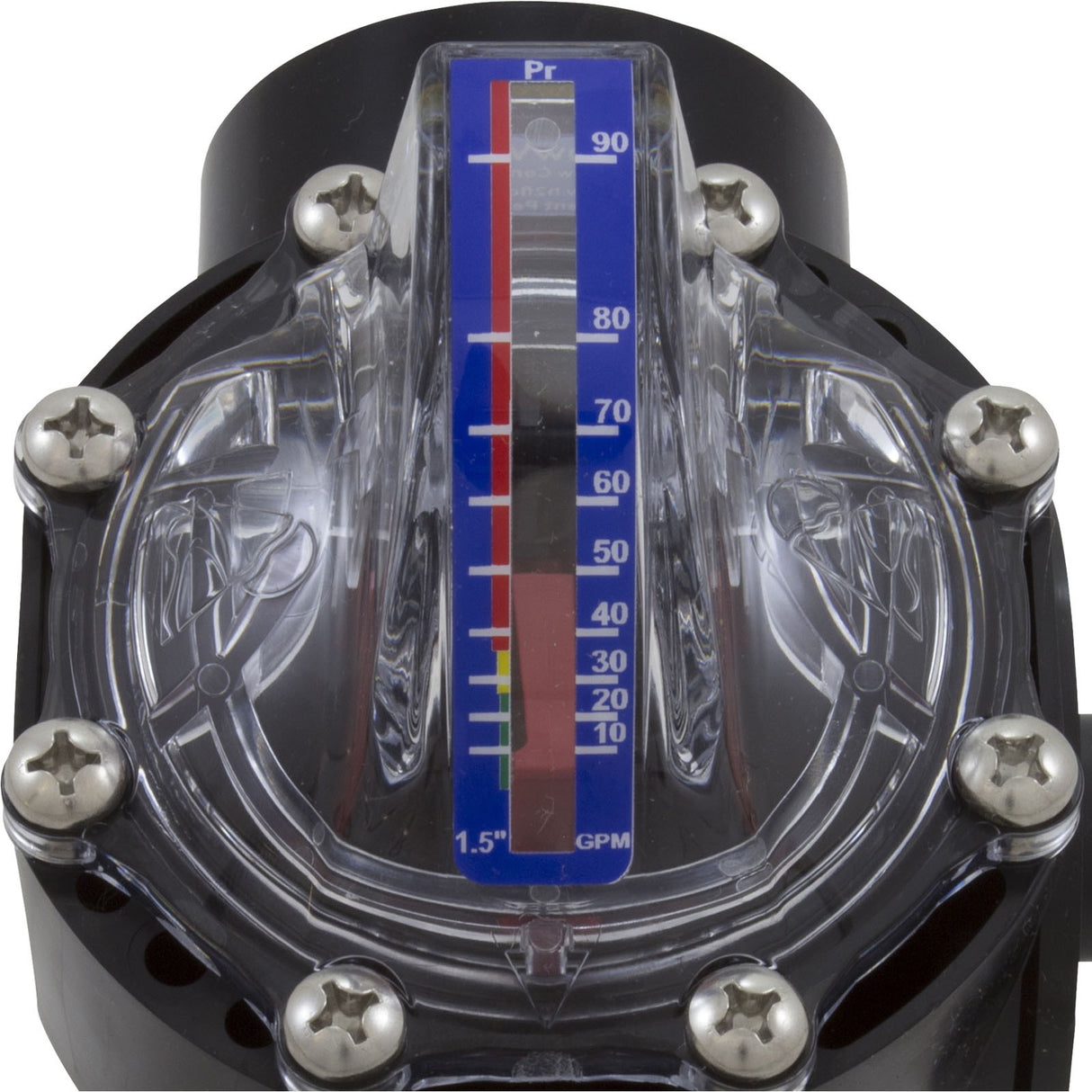 Flow Meter/Check Valve, FlowVis, 1 - 1/2”s : FV - C - 15 - H2Flow -  - All Pool Parts