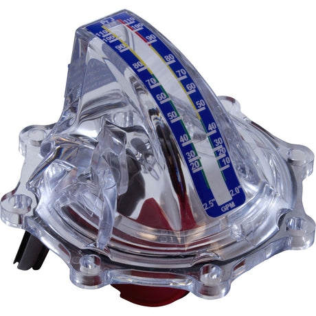 Flow Meter/Chk Vlv, FlowVis, Jandy/Praher Retro, 2”s/2 - 1/2”spg : FVJ - R - H2Flow -  - All Pool Parts