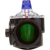 Flow Meter/Check Valve, FlowVis, 2” - 2 - 1/2”spg W/ Safety Flappr : FV - C - S - H2Flow Controls Inc -  - All Pool Parts