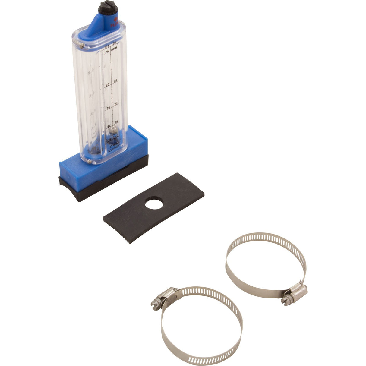 Flowmeter, Rola - Chem Top Mount, 1" PVC, 10 - 30 GPM : 570321T - Rola - Chem/Paradise Industries - 757706000529 - All Pool Parts