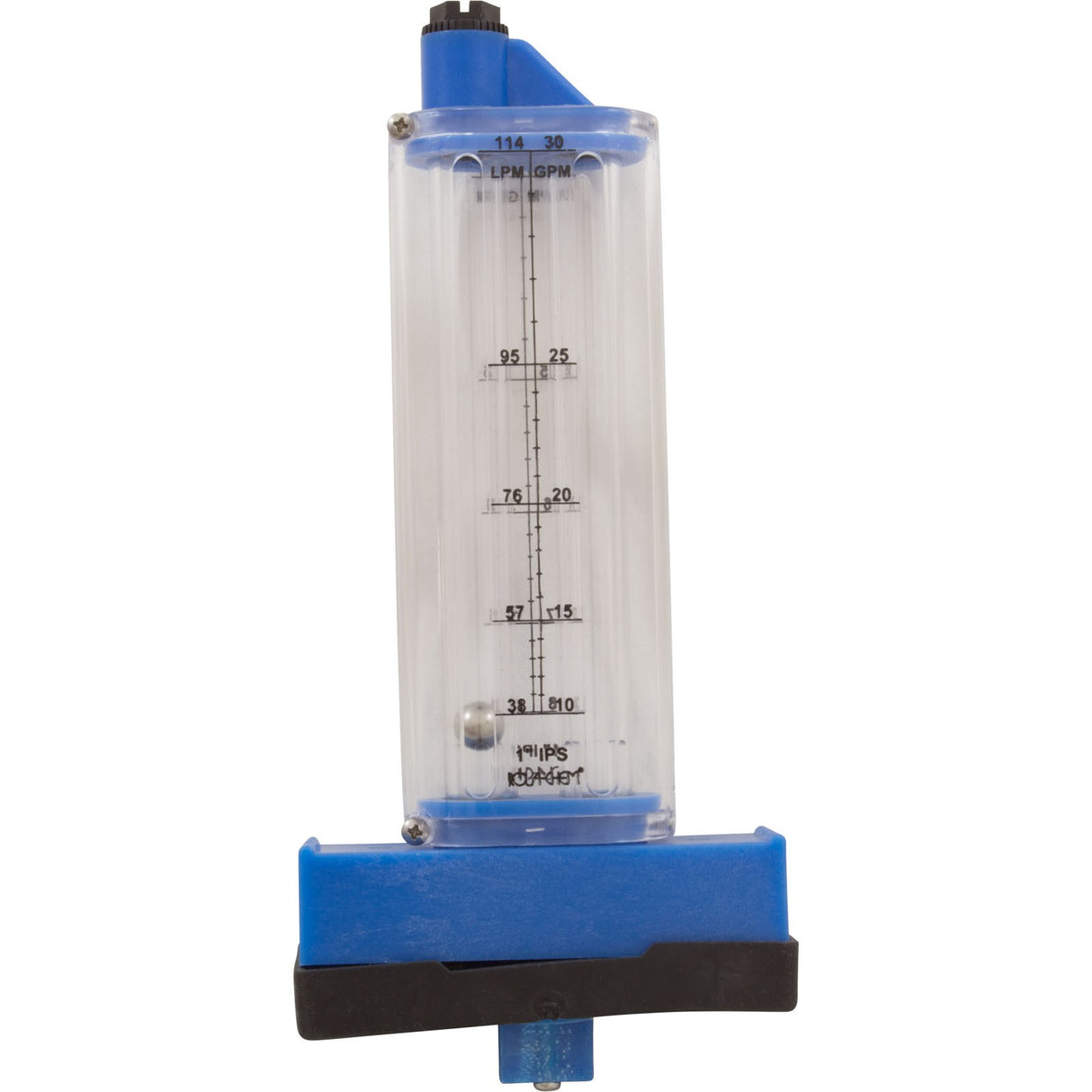 Flowmeter, Rola - Chem Top Mount, 1" PVC, 10 - 30 GPM : 570321T - Rola - Chem/Paradise Industries - 757706000529 - All Pool Parts