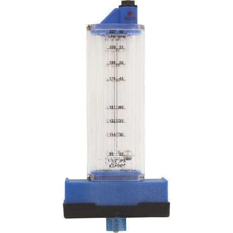 Flowmeter, Rola - Chem Top Mount, 1 - 1/2" PVC, 25 - 60 GPM : 570341T - Rola - Chem/Paradise Industries - 757706000611 - All Pool Parts