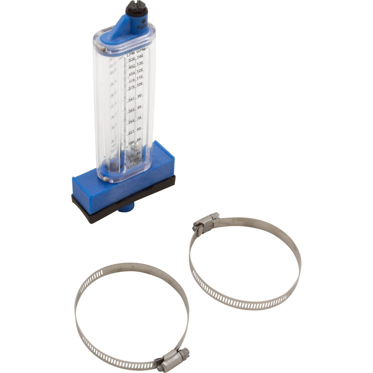 Flowmeter, Rola - Chem Top Mount, 2" PVC, 30 - 150 GPM : 570351T - Rola - Chem/Paradise Industries - 757706000673 - All Pool Parts