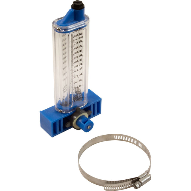 Flowmeter, Rola - Chem Vertical Mount, 2 - 1/2" PVC, 60 - 240 GPM : 570361V - Rola - Chem/Paradise Industries - 757706000741 - All Pool Parts