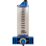 Flowmeter, Rola - Chem Vertical Mount, 2 - 1/2" PVC, 60 - 240 GPM : 570361V - Rola - Chem/Paradise Industries - 757706000741 - All Pool Parts