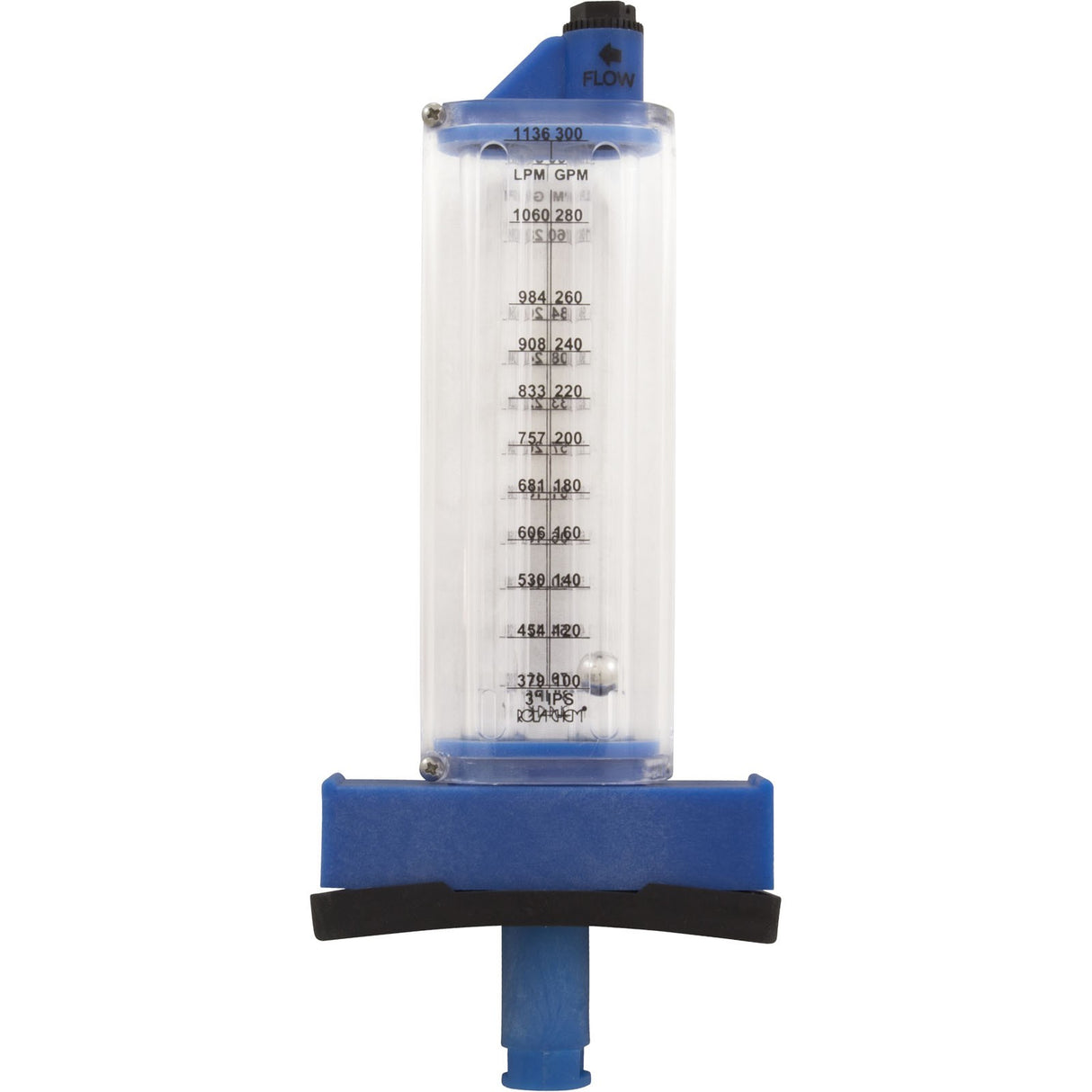 Flow Meter, Rola - Chem Top Mount, 3" PVC, 80 - 300 GPM : 570371T - Rola - Chem/Paradise Industries - 757706000796 - All Pool Parts