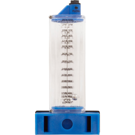 Flowmeter, Rola - Chem Side Mount, 6" PVC, 250 - 1050 GPM : 570391S - Rola - Chem/Paradise Industries - 757706000871 - All Pool Parts