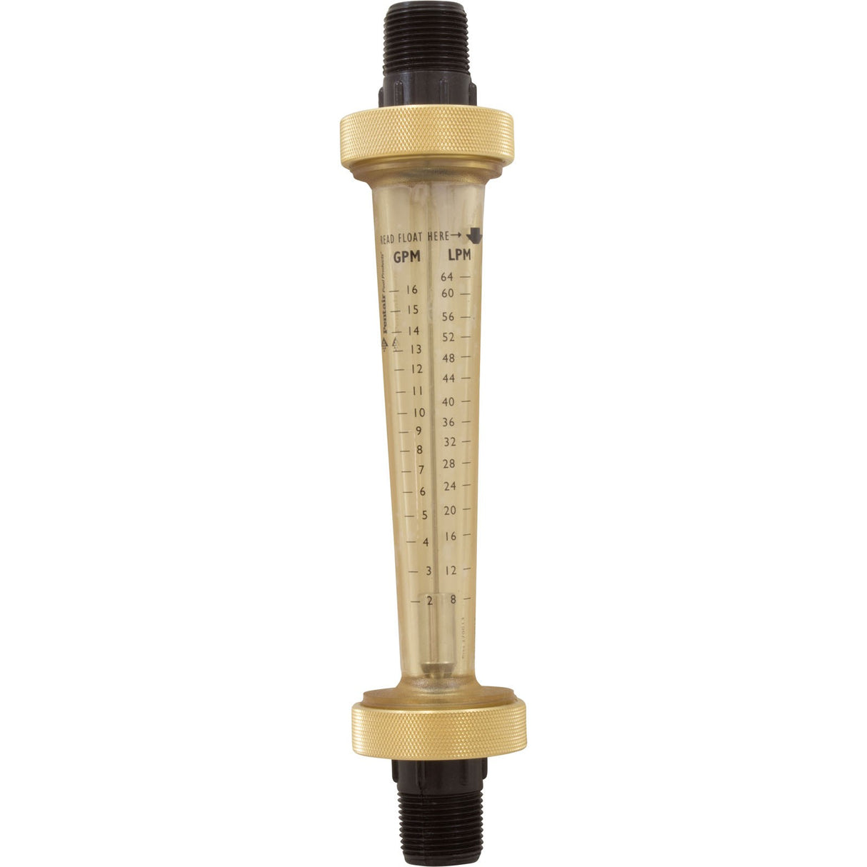Flow Meter, Pentair, 2 - 16 gpm, 3/4" Nylon Thd End, Small Body : LDF359N - Pentair - 788379505882 - All Pool Parts